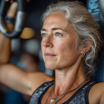 Echipa PowerTrajectory antrenând persoane mature în siguranță